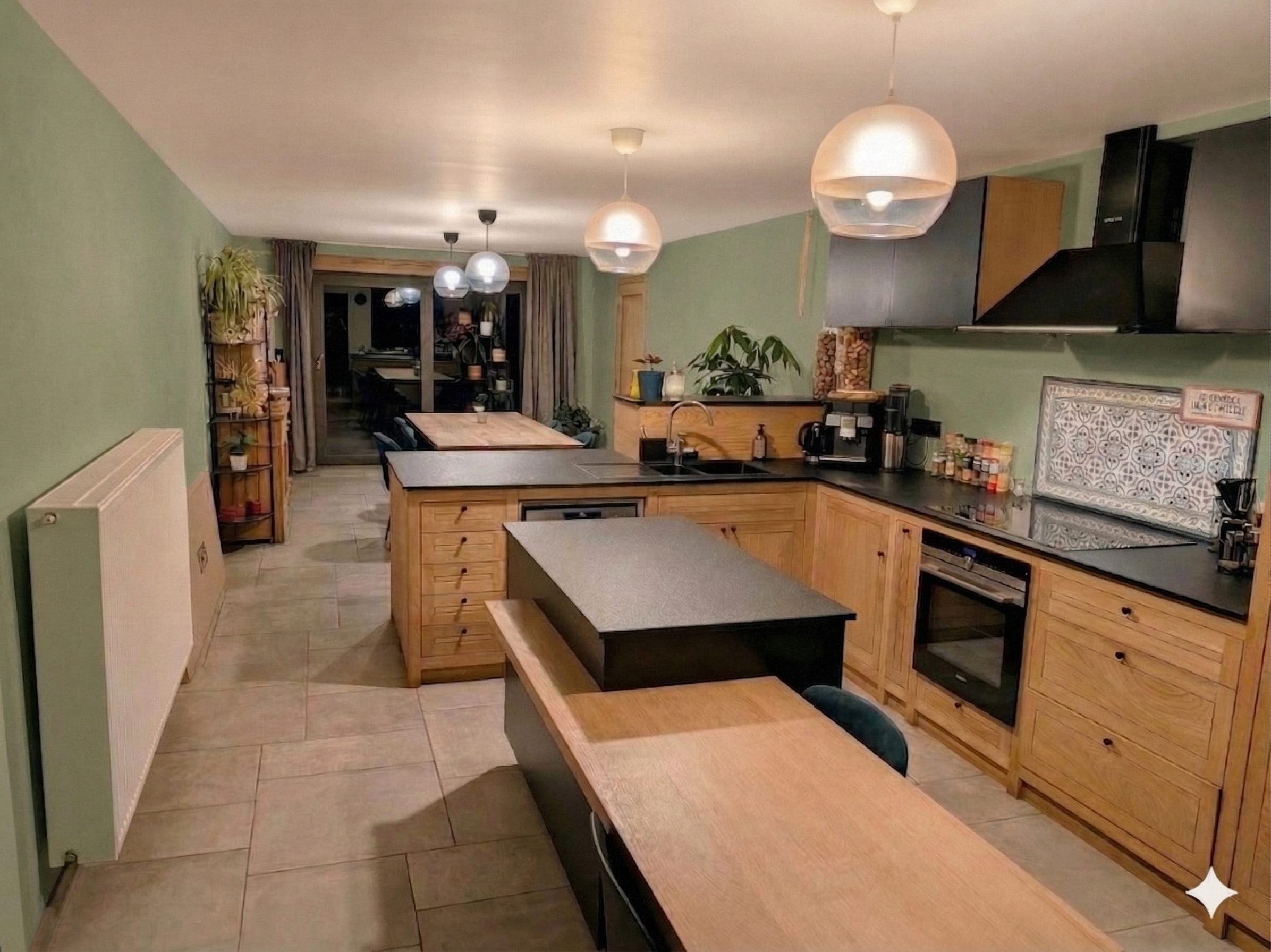 Eucalyptus olive — vue cuisine